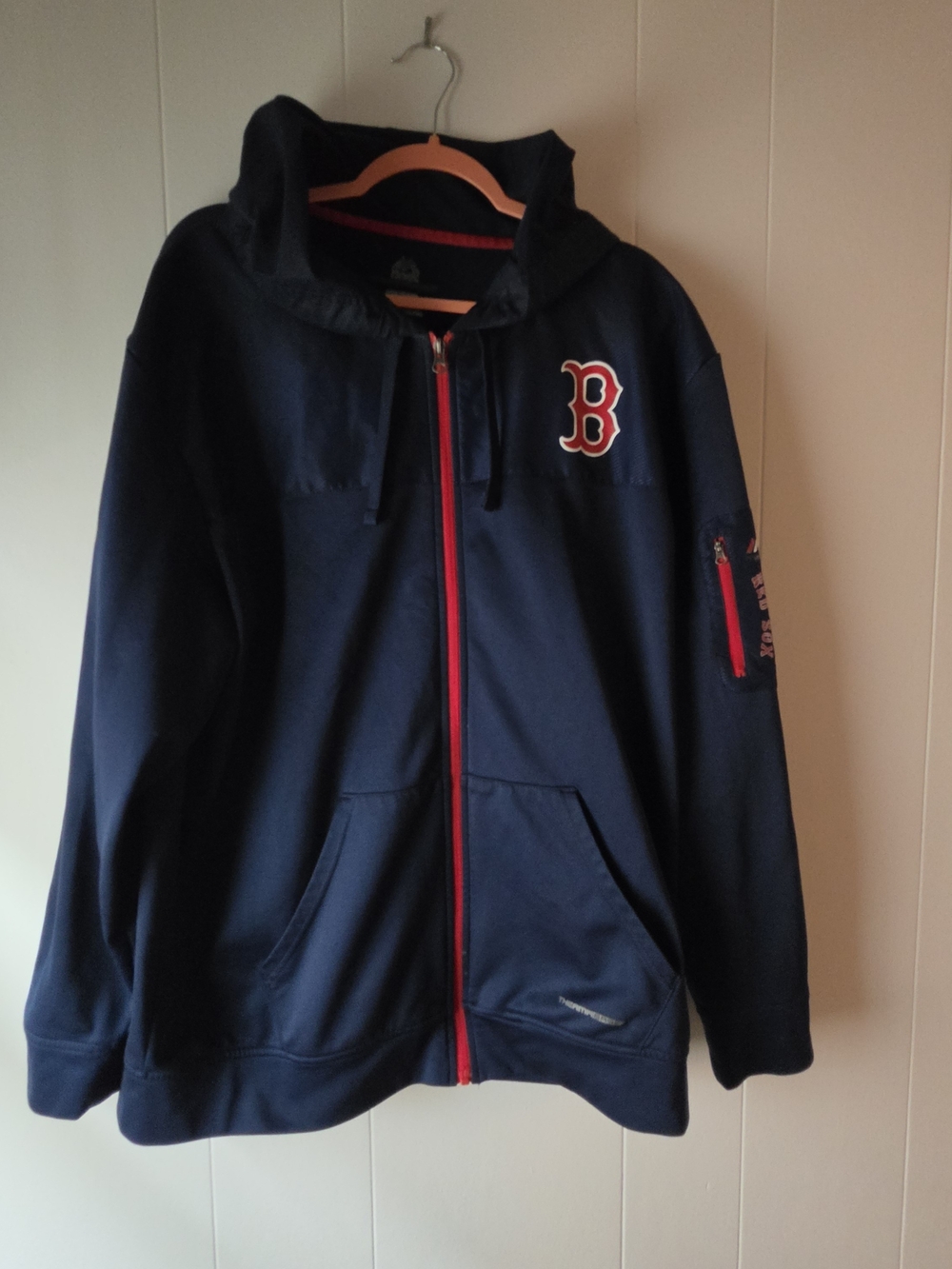 Majestic Therma Base Boston Red Sox Full Zip Hoodie Jacket XXL